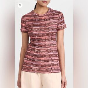 Ulla Johnson Estelle T-shirt in Purple Sapphire